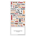 Sports Words Plus Business Card (3 1/2"x8)